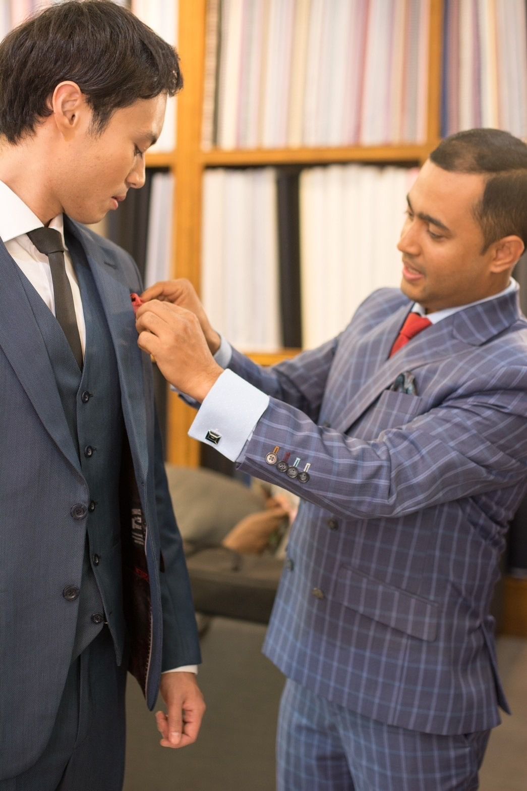 Victoria Bespoke Tailoring craftsmanship
